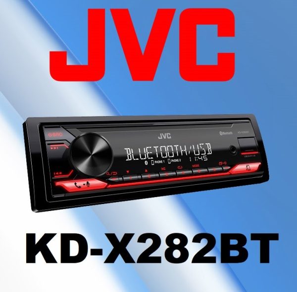 پخش دکلس بلوتوثی جی وی سی JVC KD-X282BT
